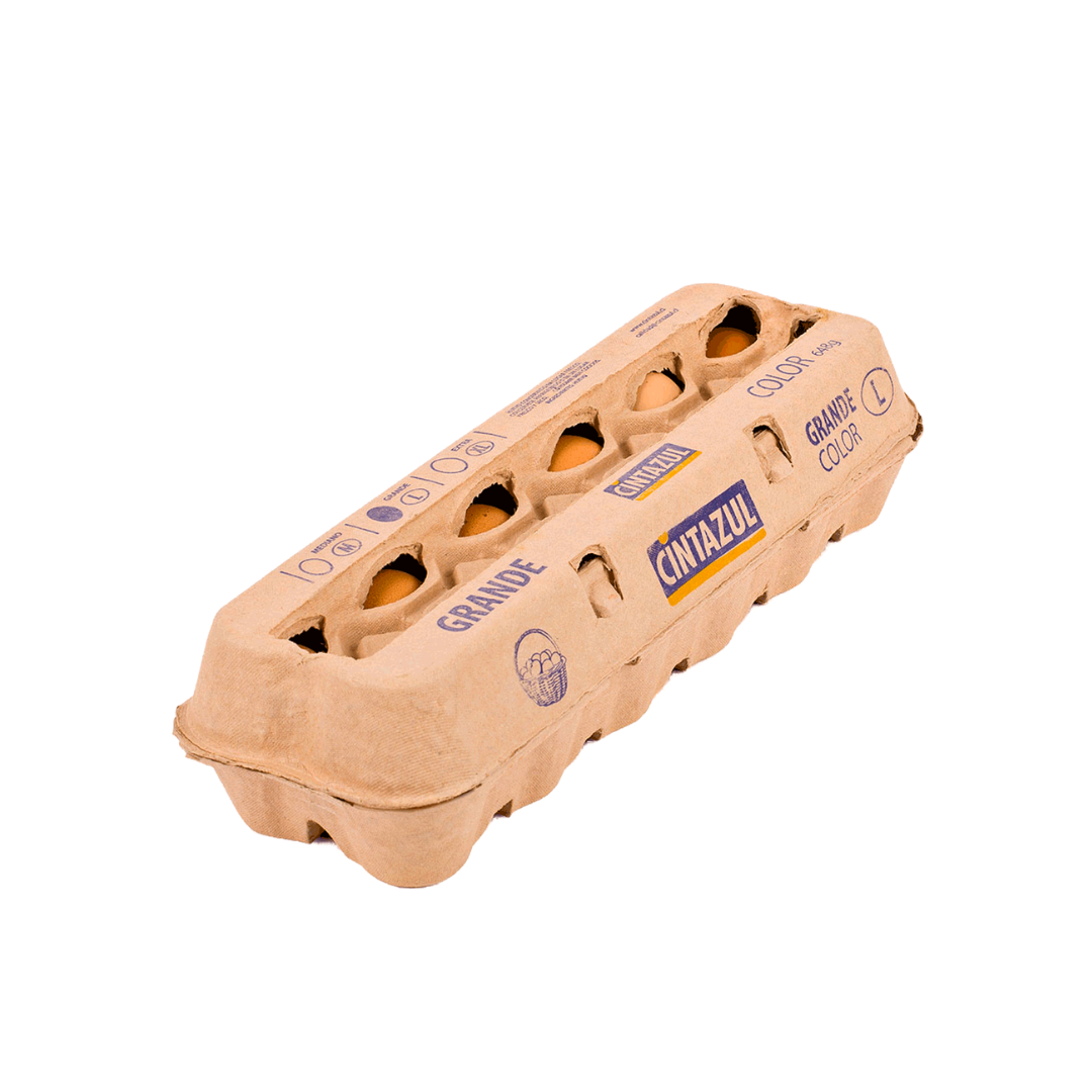 Huevo Cintazul Grande Color Docena