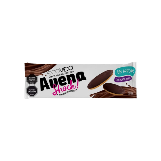 Galletas Biscuit Avena Chocolate Sin Azucar EcoVida, 140g