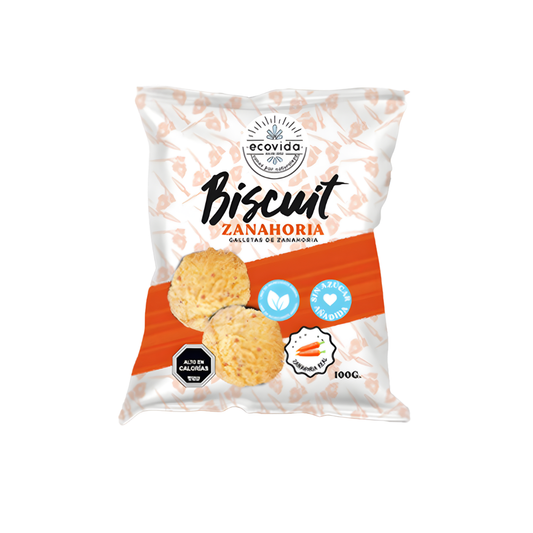 Galletas Biscuit Zanahoria EcoVida, 100g
