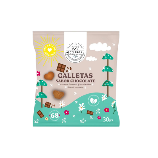 Galletas Chocolate EcoKids, 30g