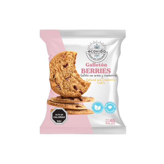 Galleton Berries Sin Azucar EcoVida, Pack 4