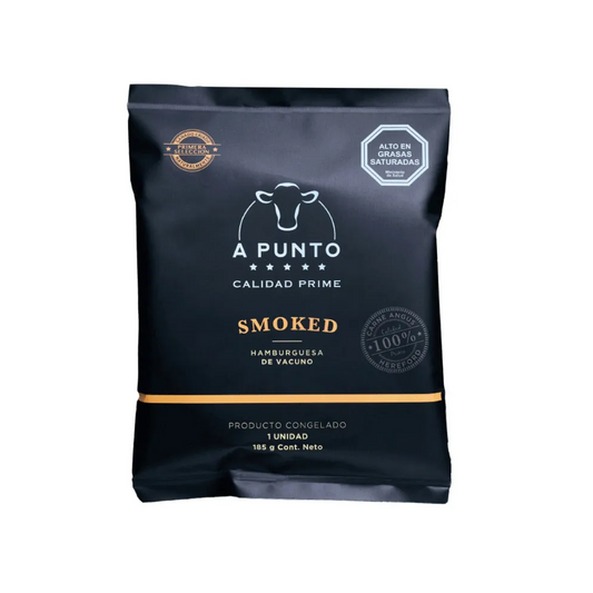 Hamburguesa A Punto Smoked, 185g