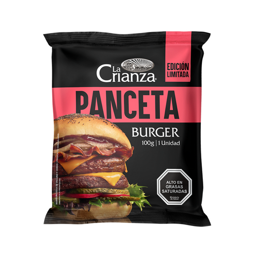 Hamburguesa Panceta La Crianza, 100g