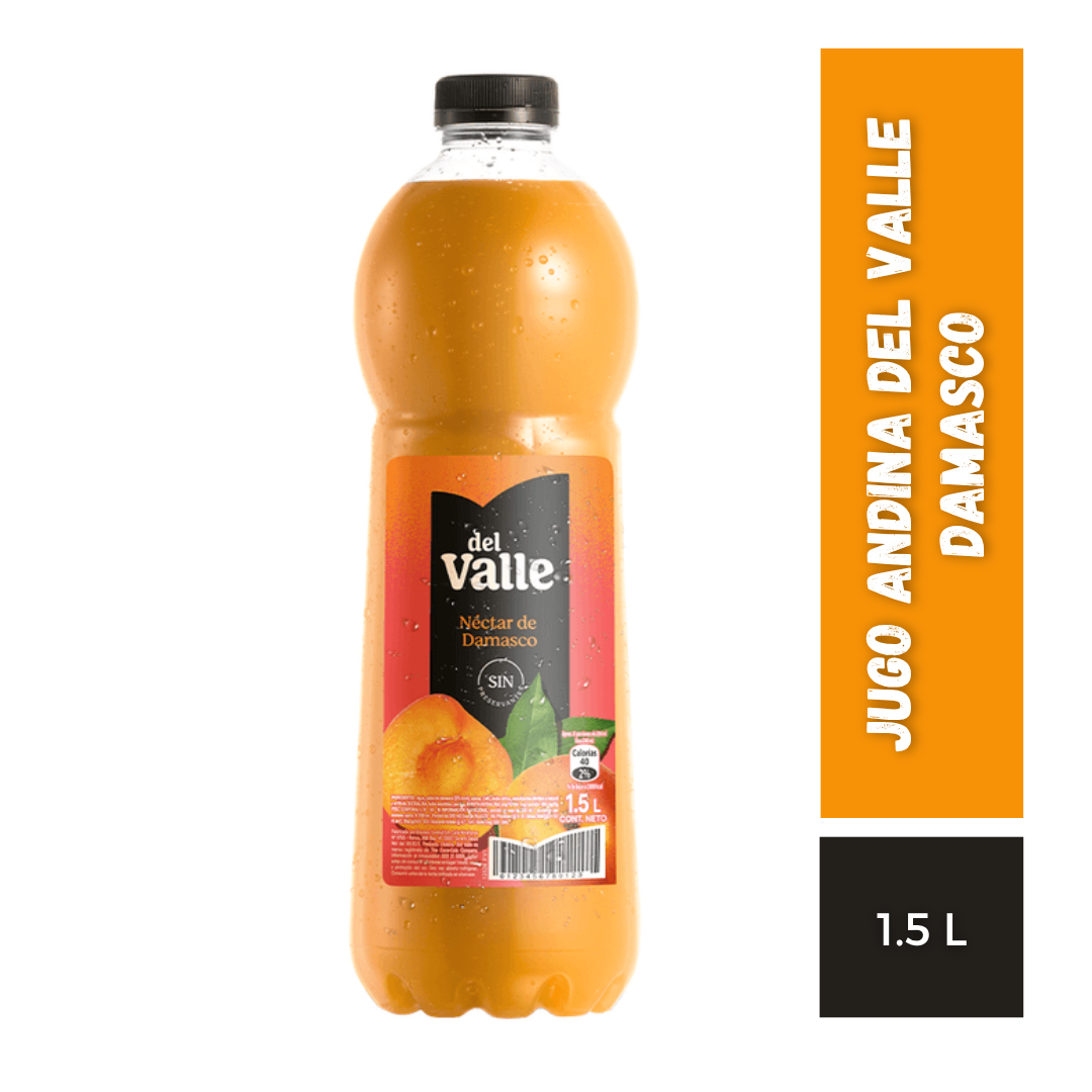 Jugo Andina Del Valle Damasco, 1.5L