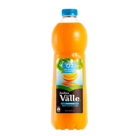 Jugo Andina Del Valle Naranja Light, 1.5L