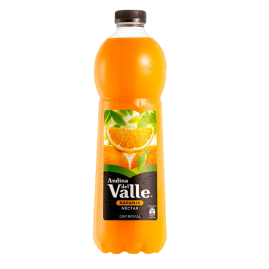 Jugo Andina Del Valle Naranja, 1.5L