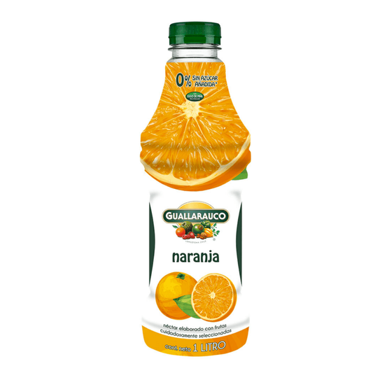 Jugo Guallarauco Naranja, 1L