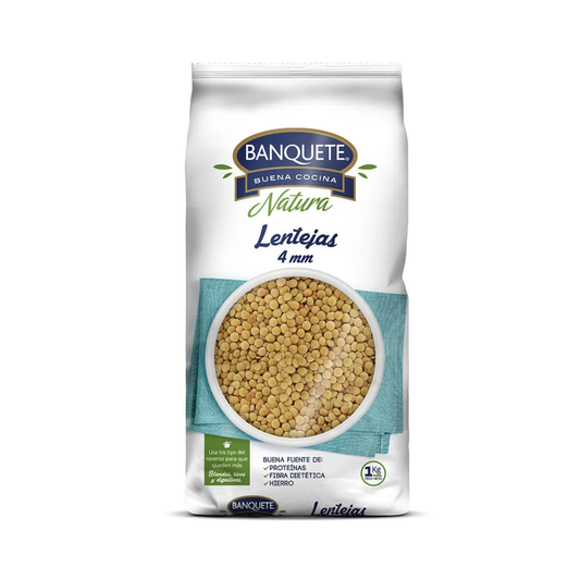 Lentejas 4mm Banquete, 1Kg