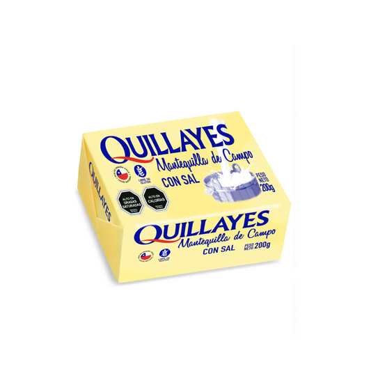 Mantequilla Con Sal Quillayes, 200g