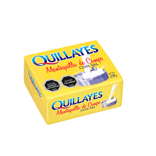 Mantequilla Con Sal Quillayes, 250g