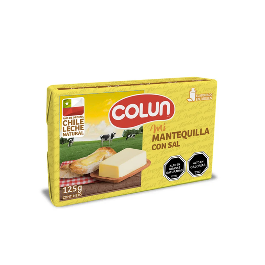 Mantequilla Con Sal Colun, 125g
