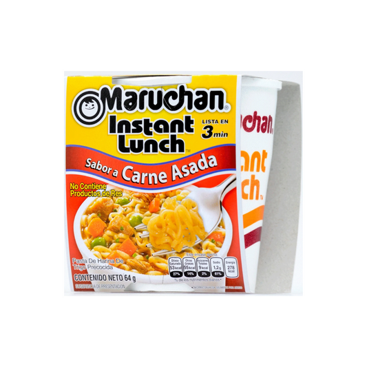 Sopa Instantanea Maruchan Sabor Carne Asada, 64g