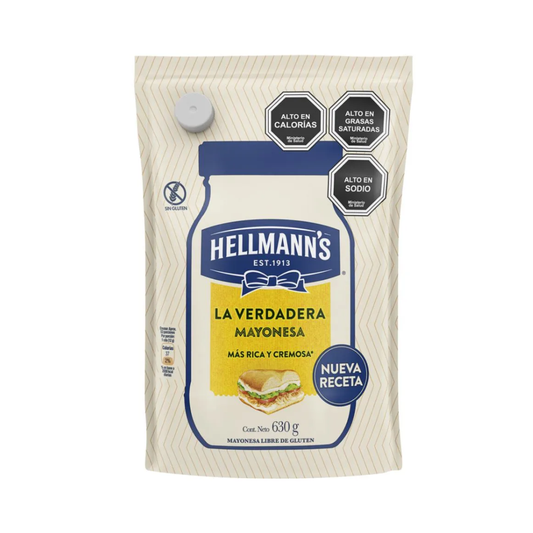 Mayonesa Hellman’s, 630g