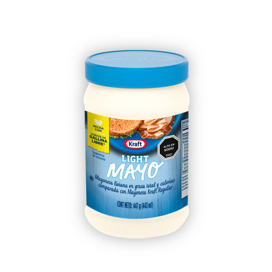 Mayonesa Kraft Light, 447g
