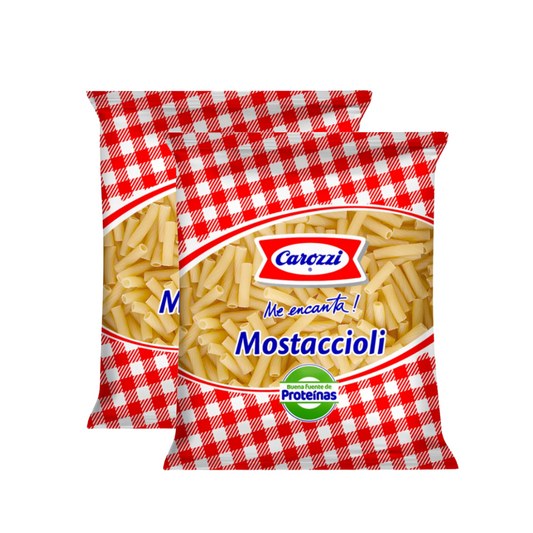 Promoción Mostaccioli Carozzi Pack 2