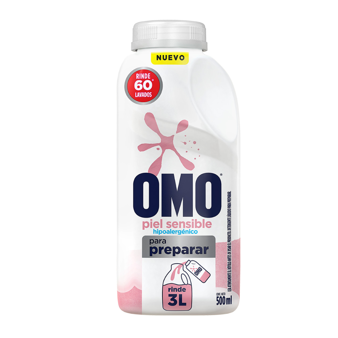 Omo Concentrado Para Diluir Piel Sensible, 500ml