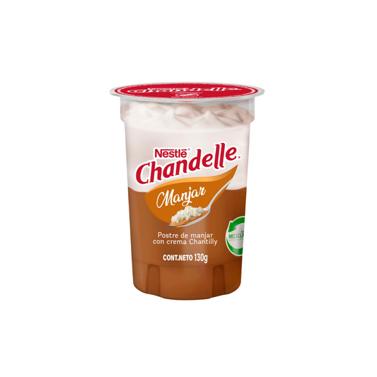 Chandelle Sabor Crema Manjar Nestle, 120g