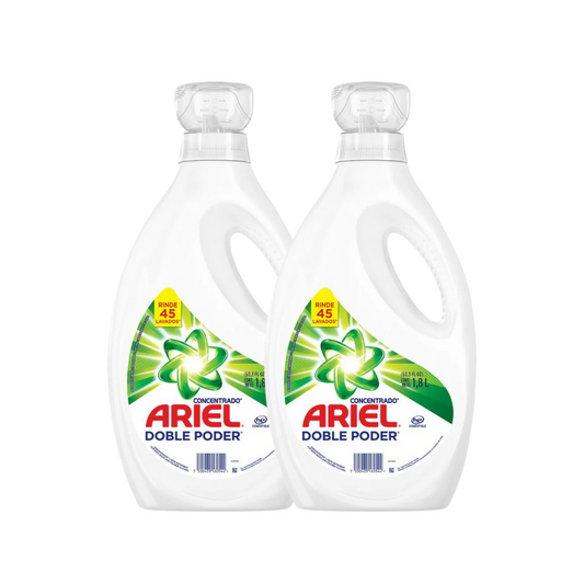 Pack Ahorro 2 Ariel Concentrado, 1.8L
