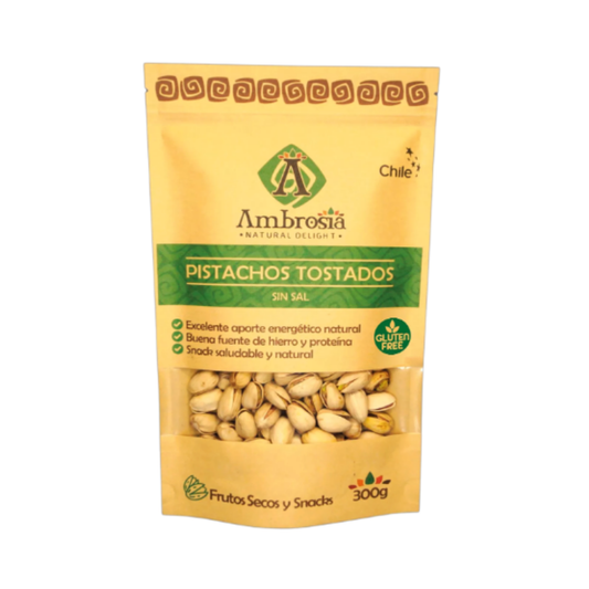 Pistachos Tostados Sin Sal, 300g