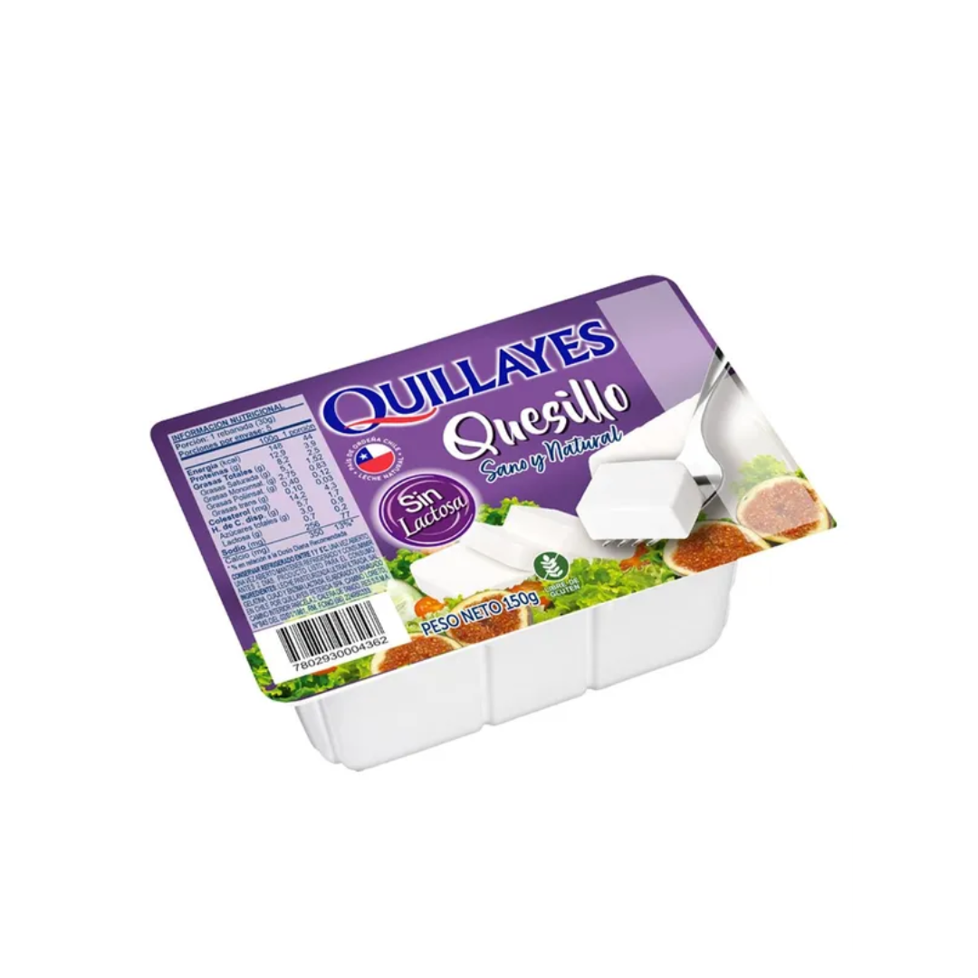 Quesillo Sin Lactosa Quillayes, 150g