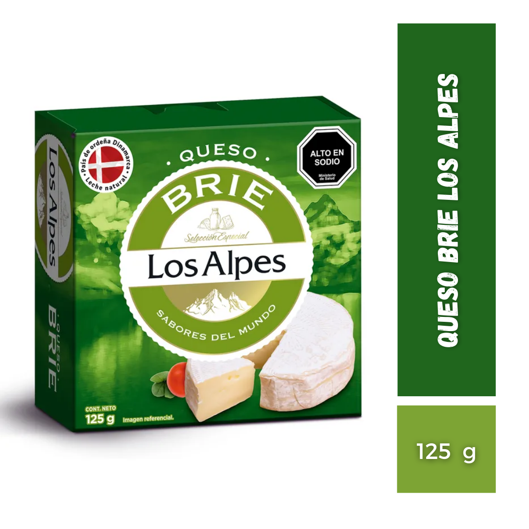 Queso Brie Los Alpes, 125g