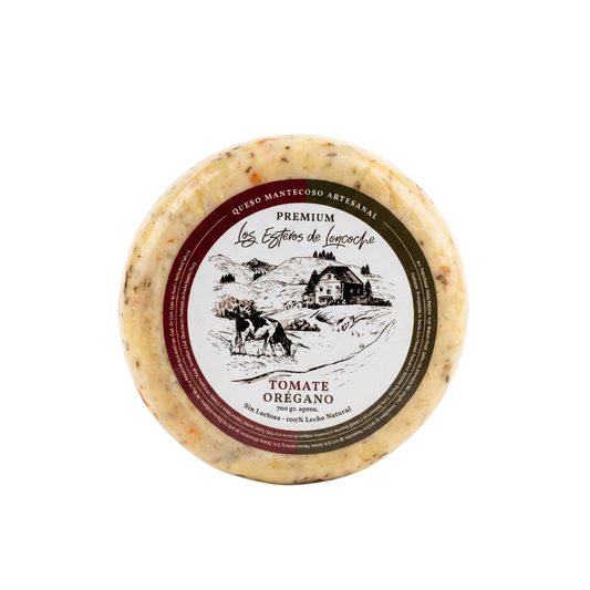 Queso Mantecoso Premium Tomate Oregano, 700g