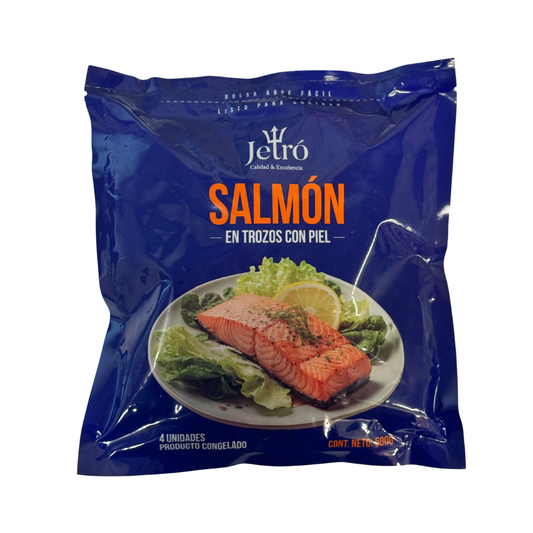 Salmon Porcionado Jetro, 500g