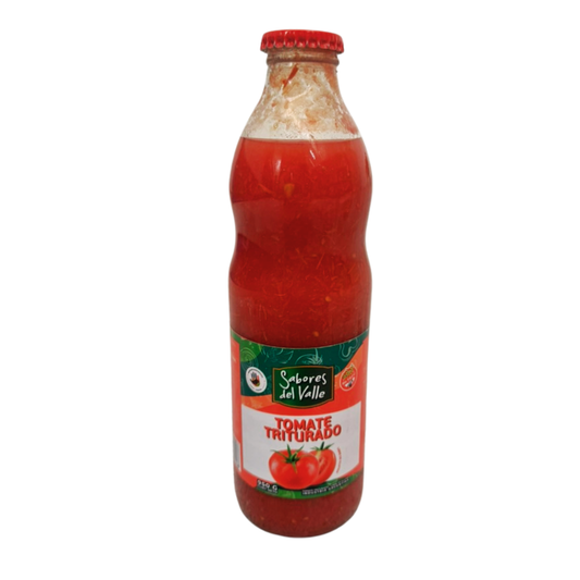 Salsa de Tomate Natural Triturado Sabores Del Valle, 950g