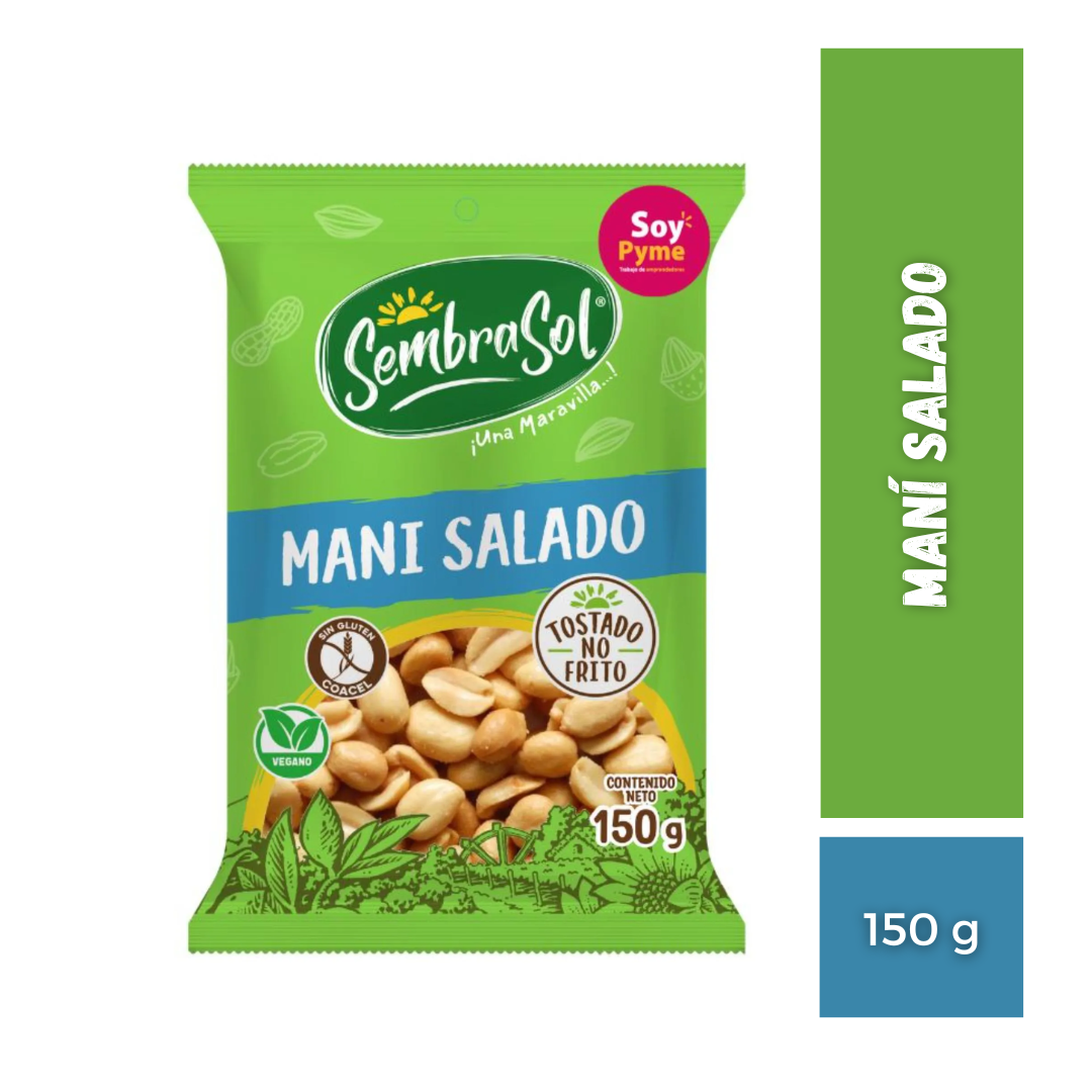 Mani Salado Sembrasol, 150g