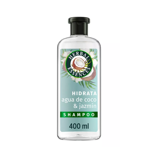 Shampoo Agua De Coco & Jazmin Herbal Essences, 400ml