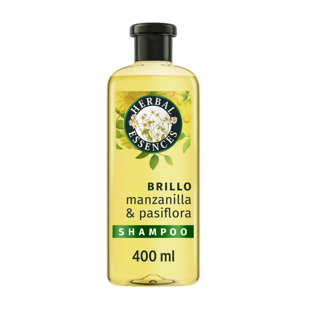 Shampoo Manzanilla & Pasiflora Herbal Essences, 400ml
