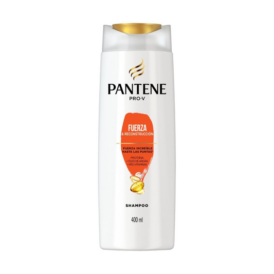 Shampoo fuerza y recontrucción Pantene, 400 ml