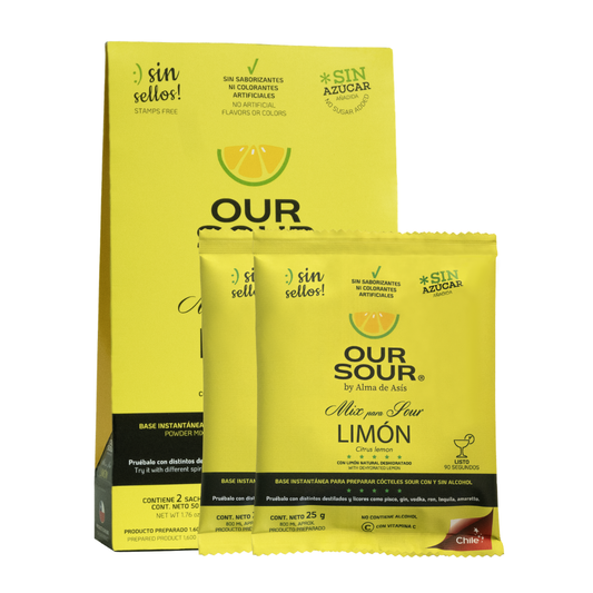Sour Deshidratado Limon En Polvo Our Sour, 2u