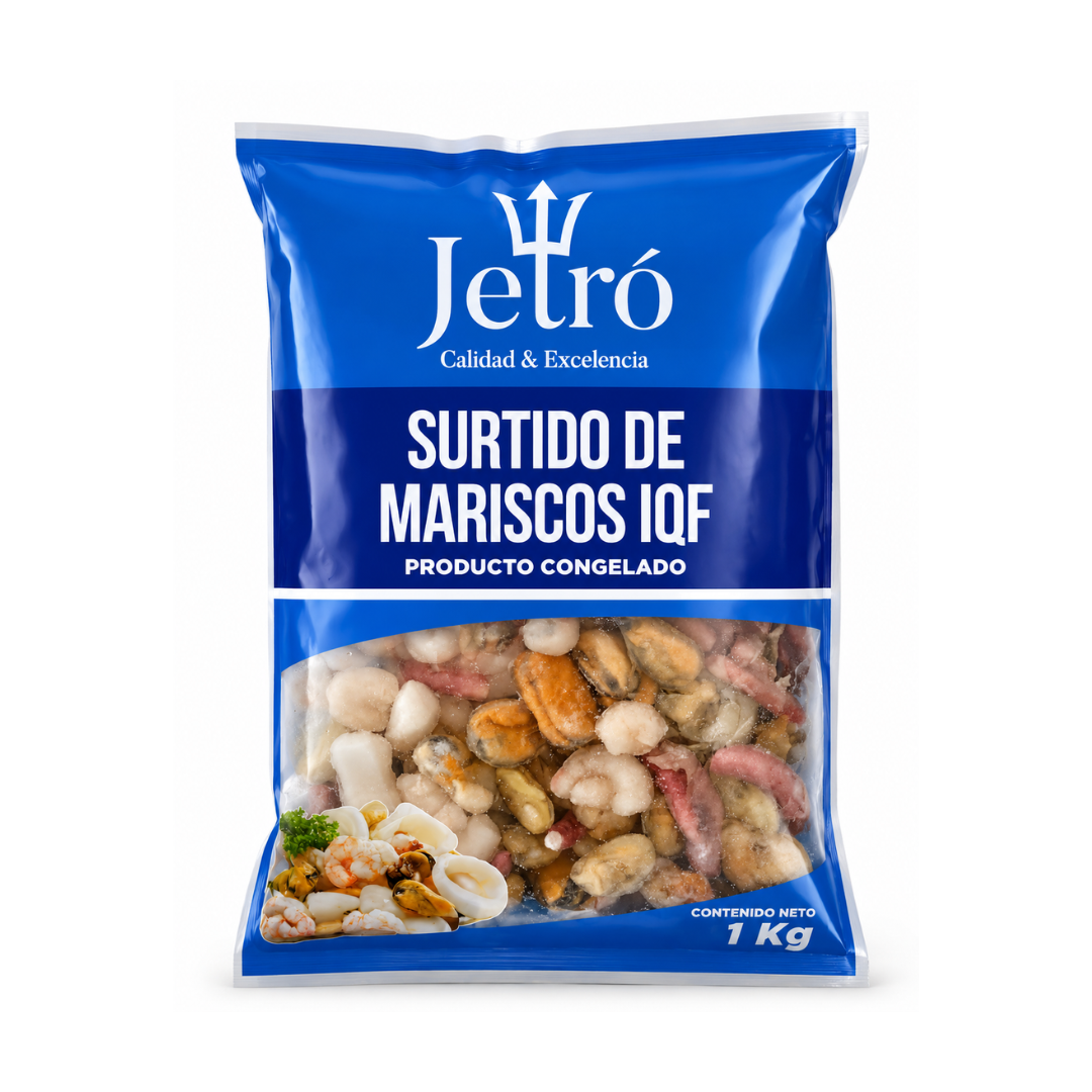 Surtido De Mariscos Jetro, 1Kg