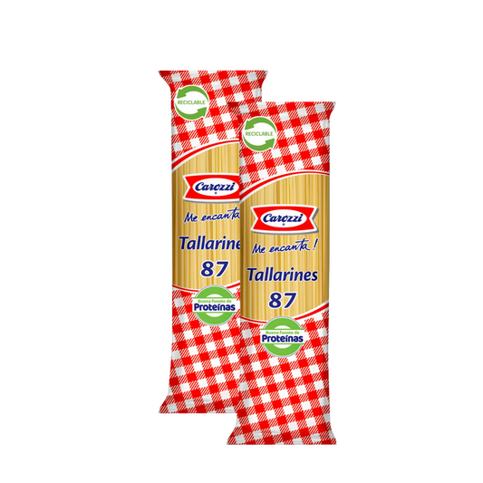 Promoción Tallarines 87 Carozzi Pack 2