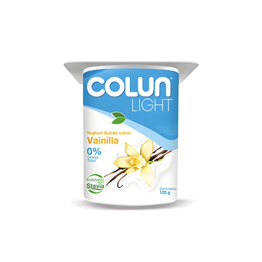 Yogurt Light Vainilla Colun, Pote 120g