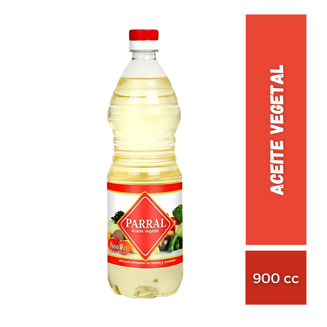 Aceite Vegetal Parral, 900cc
