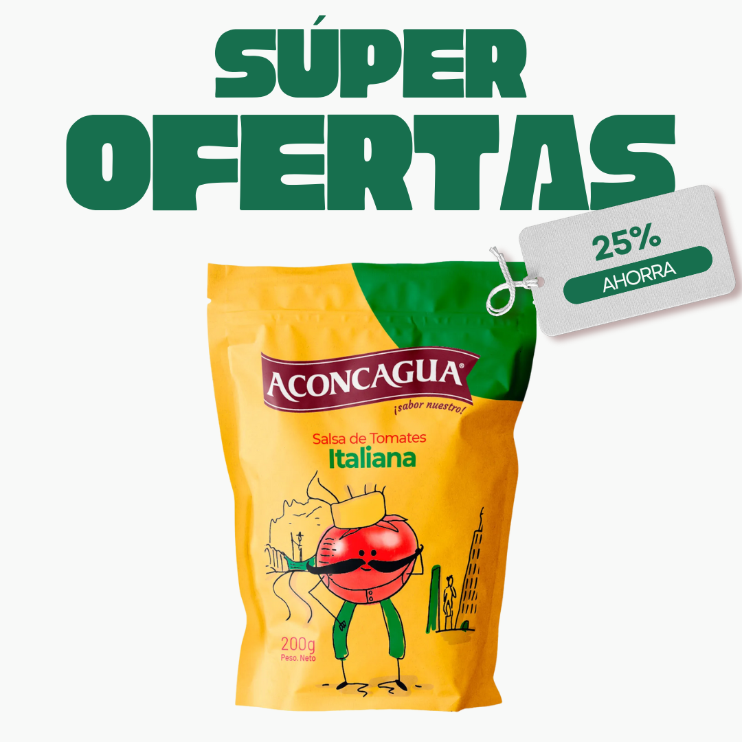 Salsa de Tomate Italiana Aconcagua, 200g
