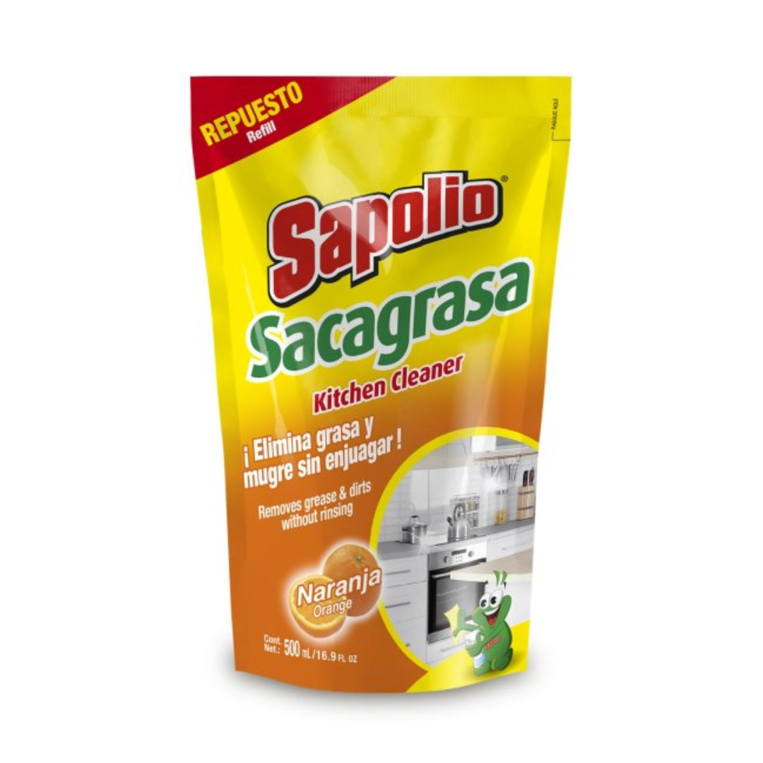 Antigrasa Sapolio Recarga, 500ml
