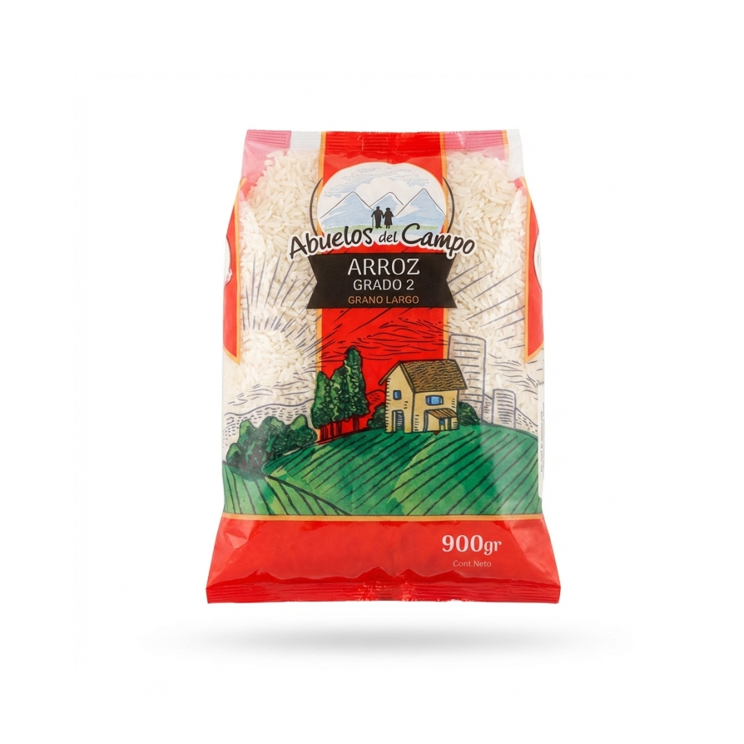 Arroz Grado 2 Abuelos del Campo, 900g