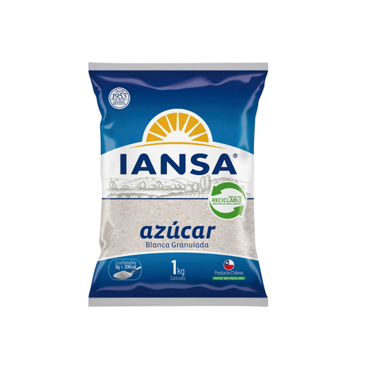 Azúcar Iansa, 1Kg