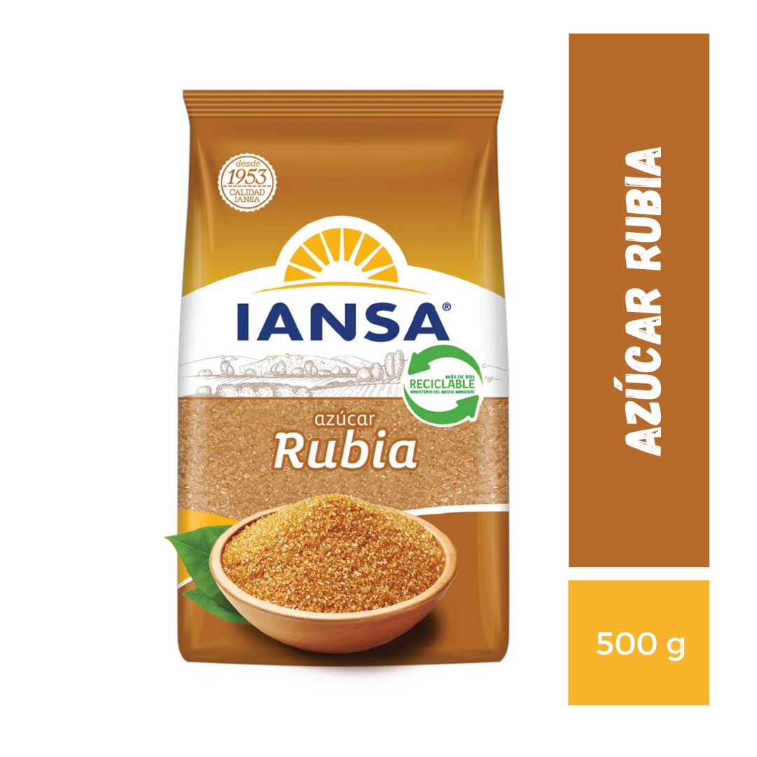 Azúcar Rubia Iansa, 500g
