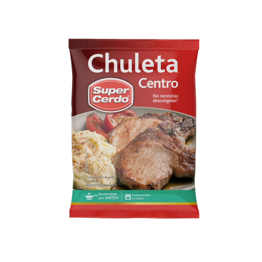 Chuleta Centro Super Cerdo, 140g
