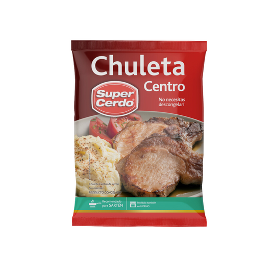 Chuleta Centro Super Cerdo, 140g