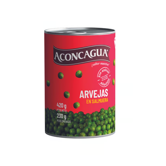 Arvejas en Conserva Aconcagua, 420g