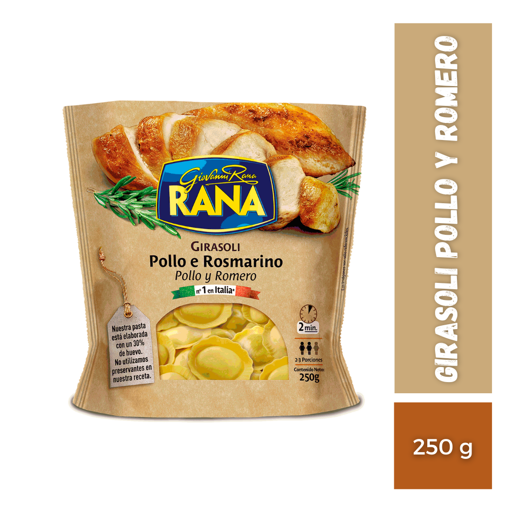 Girasoli Pollo y Romero Rana, 250g