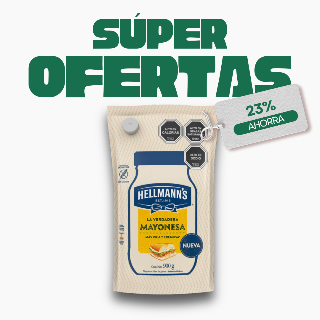Mayonesa Hellmans, 900g