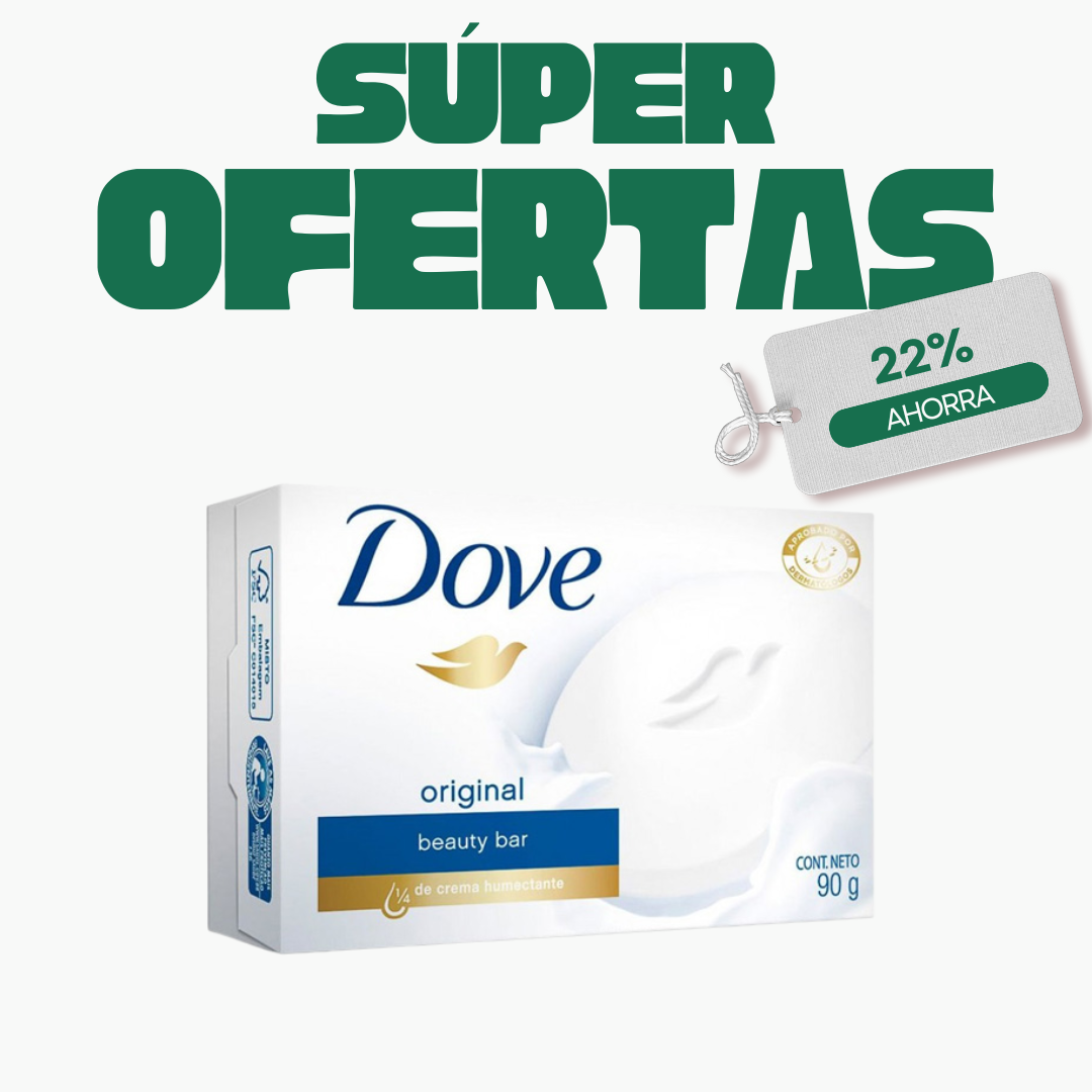 Jabon Barra Dove Original, 75g
