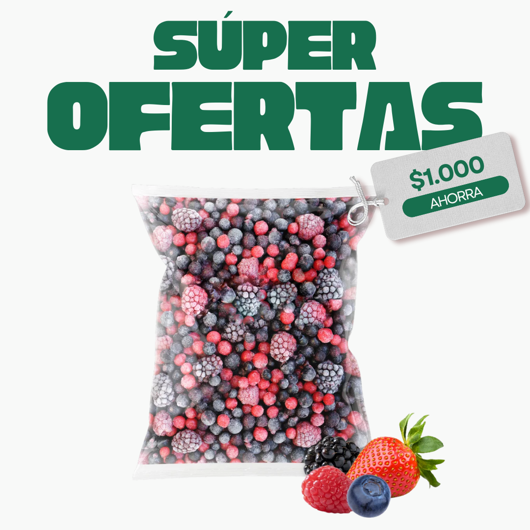 Mix Frutos Rojos Congelados, 1Kg