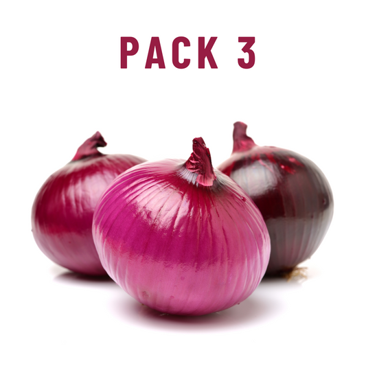 Cebolla Morada, Pack 3Un